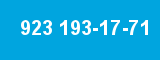 923 193-17-71 923 193-17-71